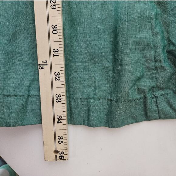 Vtg Official Girl Scout Uniform Green Short Sleeve Tie Belt USA 1960s - Picture 5 of 5